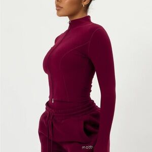 Matteau Women's Burgundy Jacket